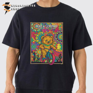 Dead And Company Tour 2025 Live Concert At Sphere Las Vegas At April 19 2025 New Design Art Work For Show Unisex T-Shirt