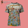 Spafford Tour 2025 Show Held At Pisgah Brewing Company In Black Mountain NC On April 19 2025 Poster For Show All Over Print Shirt
