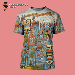 MT Joy Band Hope We Have Fun Tour 2025 Shows At John Paul Jones Arena In Charlottesville Virginia On April 19 2025 All Over Print Shirt