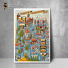 Spafford Tour 2025 Show Held At Pisgah Brewing Company In Black Mountain NC On April 19 2025 Poster For Show Poster Home Decor Canvas