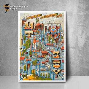 MT Joy Band Hope We Have Fun Tour 2025 Shows At John Paul Jones Arena In Charlottesville Virginia On April 19 2025 Poster Home Decor Canvas