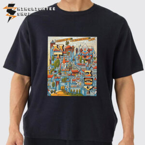 MT Joy Band Hope We Have Fun Tour 2025 Shows At John Paul Jones Arena In Charlottesville Virginia On April 19 2025 Unisex T-Shirt