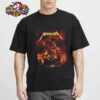 Metallica M72 Exclusive Poster New Art Work For Tour M72 World Tour 2025 Held At Rogers Centre In Ontario Toronto CA On April 24 2025 Unisex T-Shirt 2 Sides