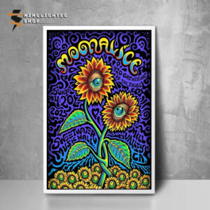 Moonalice Band Events Show 420 Gathering Of The Tribe Live On April 20 2025 At Sweetwater Music Hall In Mill Valley CA Poster Home Decor Canvas