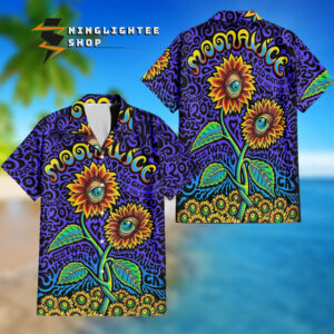 Moonalice Band Events Show 420 Gathering Of The Tribe Live On April 20 2025 At Sweetwater Music Hall In Mill Valley CA Regular Hawaiian Shirt