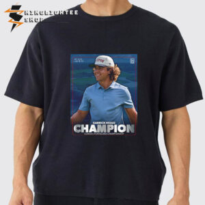 PGA Tour Garrick Higgo The Champion Of Corales Puntacana Championship 2025 Unisex T-Shirt