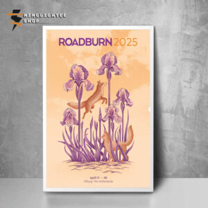 Roadburn Fest 2025 In Tilburg The Netherlands On April 17-20 2025 Poster Home Decor Canvas